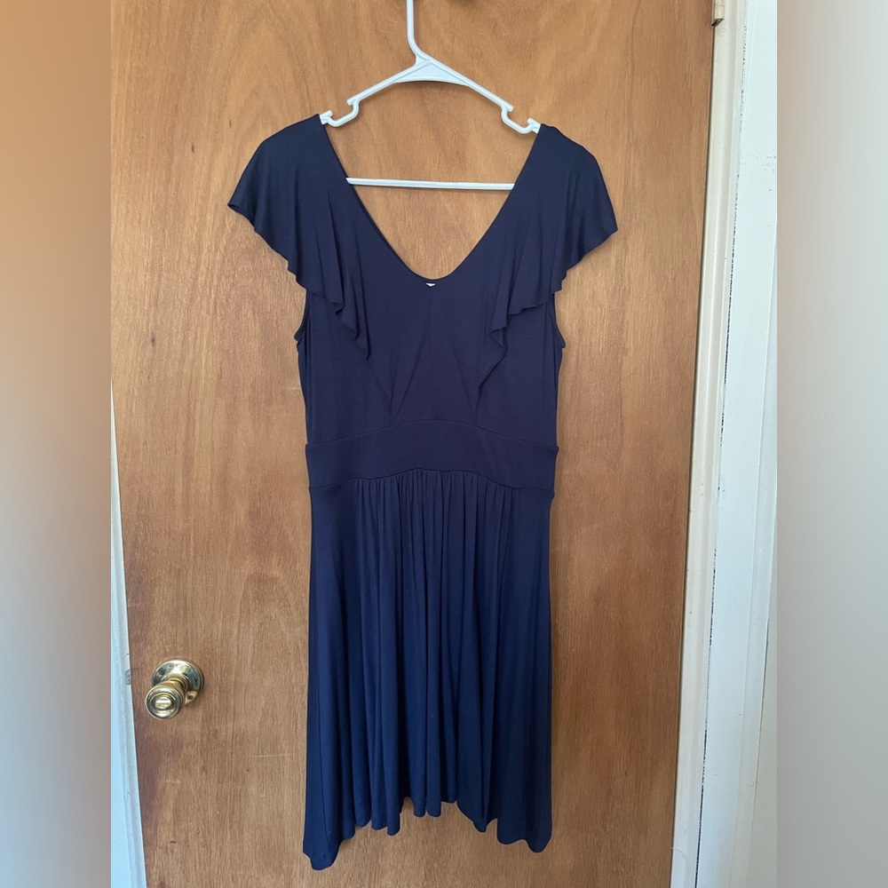 Navy blue dress